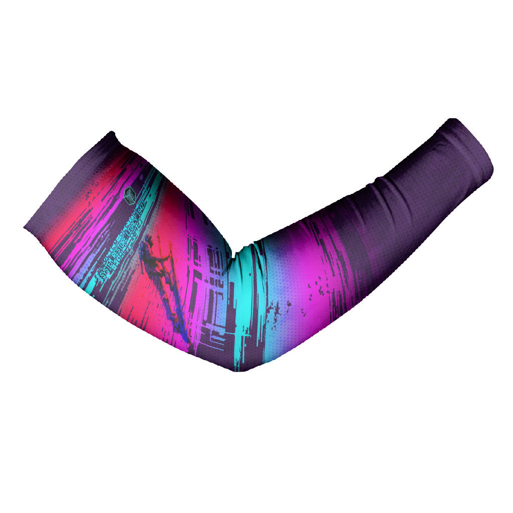 Montford Point Marines Legacy 1942 Arm Sleeves The Right To Fight Retro Glitch Vaporwave Art