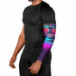 Montford Point Marines Legacy 1942 Arm Sleeves The Right To Fight Retro Glitch Vaporwave Art