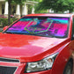Montford Point Marines Legacy 1942 Auto Sun Shade The Right To Fight Retro Glitch Vaporwave Art