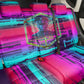 Montford Point Marines Legacy 1942 Back Car Seat Cover The Right To Fight Retro Glitch Vaporwave Art