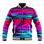 Montford Point Marines Legacy 1942 Baseball Jacket The Right To Fight Retro Glitch Vaporwave Art