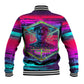 Montford Point Marines Legacy 1942 Baseball Jacket The Right To Fight Retro Glitch Vaporwave Art