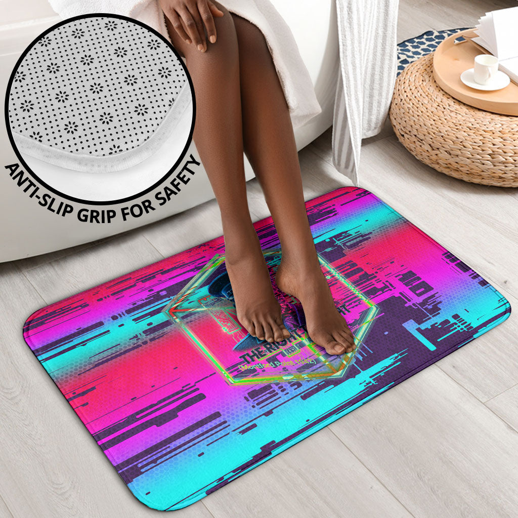 Montford Point Marines Legacy 1942 Bathroom Set The Right To Fight Retro Glitch Vaporwave Art