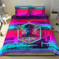 Montford Point Marines Legacy 1942 Bedding Set The Right To Fight Retro Glitch Vaporwave Art
