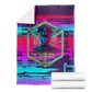 Montford Point Marines Legacy 1942 Blanket The Right To Fight Retro Glitch Vaporwave Art