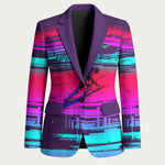 Montford Point Marines Legacy 1942 Blazer The Right To Fight Retro Glitch Vaporwave Art