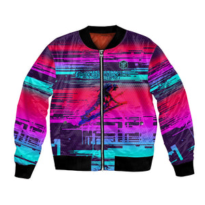 Montford Point Marines Legacy 1942 Bomber Jacket The Right To Fight Retro Glitch Vaporwave Art