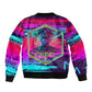 Montford Point Marines Legacy 1942 Bomber Jacket The Right To Fight Retro Glitch Vaporwave Art