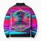 Montford Point Marines Legacy 1942 Bomber Puffer Jacket The Right To Fight Retro Glitch Vaporwave Art