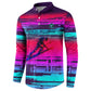 Montford Point Marines Legacy 1942 Button Sweatshirt The Right To Fight Retro Glitch Vaporwave Art