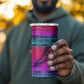 Montford Point Marines Legacy 1942 4 in 1 Can Cooler Tumbler The Right To Fight Retro Glitch Vaporwave Art