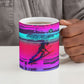 Montford Point Marines Legacy 1942 Ceramic Mug The Right To Fight Retro Glitch Vaporwave Art