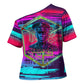 Montford Point Marines Legacy 1942 Cross Shoulder Shirt The Right To Fight Retro Glitch Vaporwave Art