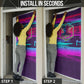 Montford Point Marines Legacy 1942 Door Cover The Right To Fight Retro Glitch Vaporwave Art