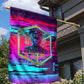 Montford Point Marines Legacy 1942 Garden Flag The Right To Fight Retro Glitch Vaporwave Art