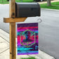 Montford Point Marines Legacy 1942 Garden Flag The Right To Fight Retro Glitch Vaporwave Art