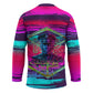 Montford Point Marines Legacy 1942 Hockey Jersey The Right To Fight Retro Glitch Vaporwave Art