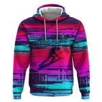 Montford Point Marines Legacy 1942 Hoodie The Right To Fight Retro Glitch Vaporwave Art