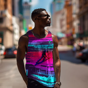 Montford Point Marines Legacy 1942 Men Tank Top The Right To Fight Retro Glitch Vaporwave Art