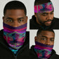 Montford Point Marines Legacy 1942 Neck Gaiter The Right To Fight Retro Glitch Vaporwave Art