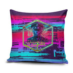 Montford Point Marines Legacy 1942 Pillow Cover The Right To Fight Retro Glitch Vaporwave Art