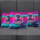Montford Point Marines Legacy 1942 Pillow Cover The Right To Fight Retro Glitch Vaporwave Art