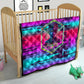 Montford Point Marines Legacy 1942 Quilt The Right To Fight Retro Glitch Vaporwave Art