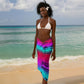 Montford Point Marines Legacy 1942 Sarong The Right To Fight Retro Glitch Vaporwave Art