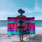 Montford Point Marines Legacy 1942 Sarong The Right To Fight Retro Glitch Vaporwave Art