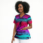 Montford Point Marines Legacy 1942 Scrub Top The Right To Fight Retro Glitch Vaporwave Art