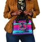 Montford Point Marines Legacy 1942 Shoulder Handbag The Right To Fight Retro Glitch Vaporwave Art