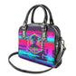 Montford Point Marines Legacy 1942 Shoulder Handbag The Right To Fight Retro Glitch Vaporwave Art