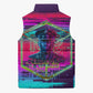 Montford Point Marines Legacy 1942 Sleeveless Puffer Jacket The Right To Fight Retro Glitch Vaporwave Art