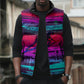 Montford Point Marines Legacy 1942 Sleeveless Puffer Jacket The Right To Fight Retro Glitch Vaporwave Art