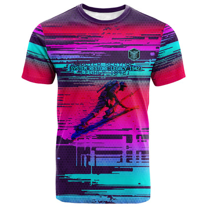 Montford Point Marines Legacy 1942 T shirt The Right To Fight Retro Glitch Vaporwave Art