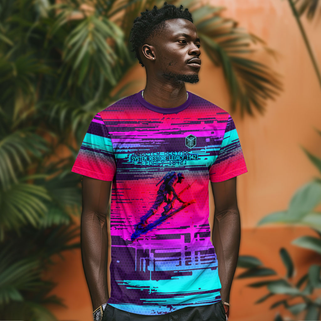 Montford Point Marines Legacy 1942 T shirt The Right To Fight Retro Glitch Vaporwave Art