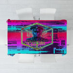 Montford Point Marines Legacy 1942 Tablecloth The Right To Fight Retro Glitch Vaporwave Art