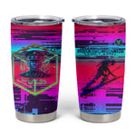 Montford Point Marines Legacy 1942 Tumbler Cup The Right To Fight Retro Glitch Vaporwave Art