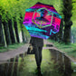 Montford Point Marines Legacy 1942 Umbrella The Right To Fight Retro Glitch Vaporwave Art