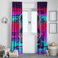 Montford Point Marines Legacy 1942 Window Curtain The Right To Fight Retro Glitch Vaporwave Art