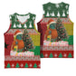 Guinea Bissau Christmas Basketball Jersey Santa Penguin Christmas Tree and Snowflake - African Pride