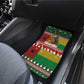 Guinea Bissau Christmas Car Mats Santa Penguin Christmas Tree and Snowflake - African Pride