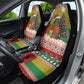 Guinea Bissau Christmas Car Seat Cover Santa Penguin Christmas Tree and Snowflake - African Pride