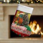 Guinea Bissau Christmas Stocking Santa Penguin Christmas Tree and Snowflake - African Pride