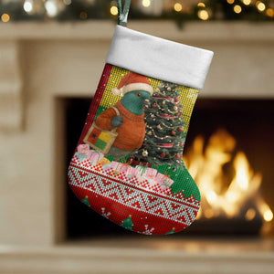 Guinea Bissau Christmas Stocking Santa Penguin Christmas Tree and Snowflake - African Pride