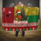 Guinea Bissau Christmas Hooded Blanket Santa Penguin Christmas Tree and Snowflake - African Pride