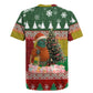 Guinea Bissau Christmas Rugby Jersey Santa Penguin Christmas Tree and Snowflake - African Pride