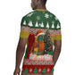 Guinea Bissau Christmas Rugby Jersey Santa Penguin Christmas Tree and Snowflake - African Pride
