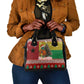 Guinea Bissau Christmas Shoulder Handbag Santa Penguin Christmas Tree and Snowflake - African Pride