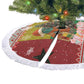 Guinea Bissau Christmas Tree Skirt Santa Penguin Christmas Tree and Snowflake - African Pride